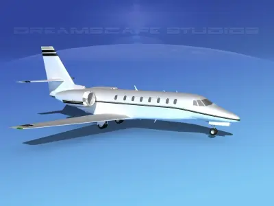 Cessna C680 Citation Soveriegn V01 3D model