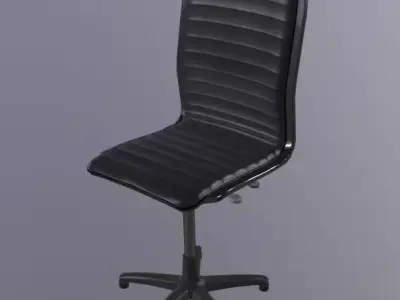 Lab Chair Low-poly 3D model