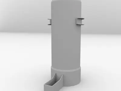 Bird Auto Drinker 3D model