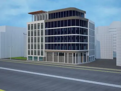 Business Center 3D model