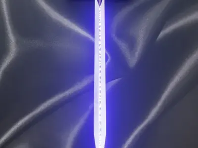 Cold Steel Two Handed Great Sword Low-poly 3D model