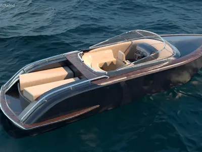 Motor Yachts Collection 3 3D model