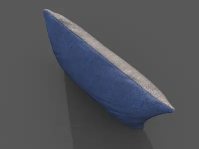 Cushion furniture Low-poly 3D model order