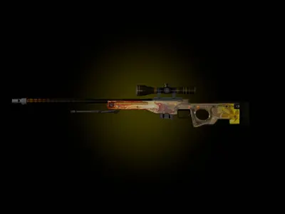 Sparkles Number 1 AWP Dragon Lore 00001111 3D model