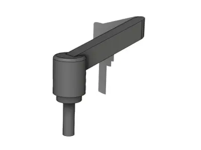 Manipulo Handle Merkbak ATM 7520 M8x25 3D model