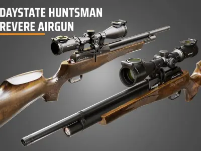 Daystate Huntsman Revere Airgun 3D model