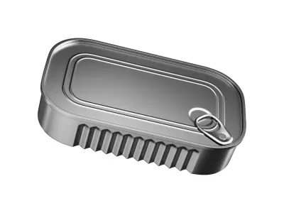 Sardine Can 02 3D model
