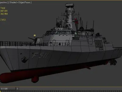 TURKISH NAVAL FORCES 3D model
