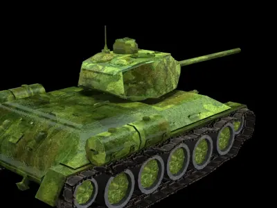 Tank 3D Model world of tanks 3D model