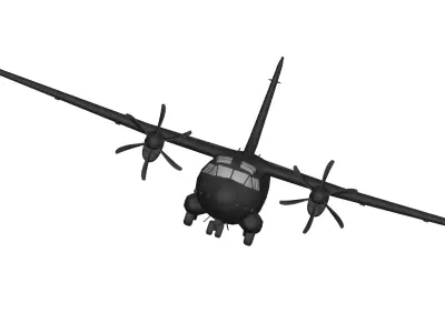 Alenia C-27J Spartan 3D model