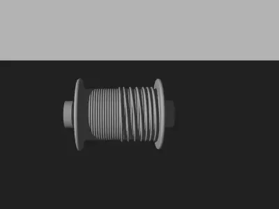 Fly Tying Bobbin Free 3D model