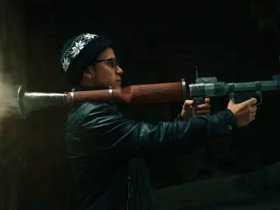 Rocket Launcher RPG 3D model