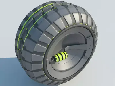 Wheel Concept MAX 2011 3D model