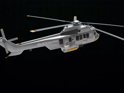Eurocopter EC725 3D model