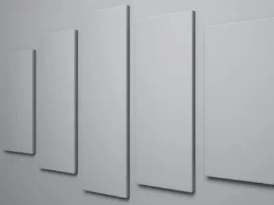 Modern Picture Free low-poly 3D model