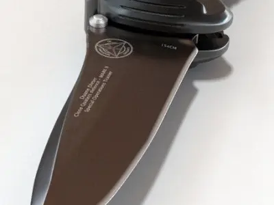 knife masters of defence mark 2 3D model