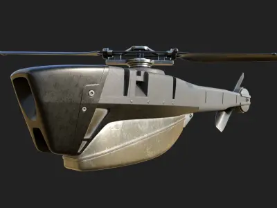 drone hovercraft 3D model