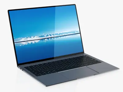 Notebook Generic 13,9 inch 3D model