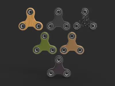 Hand Spinner 3D model