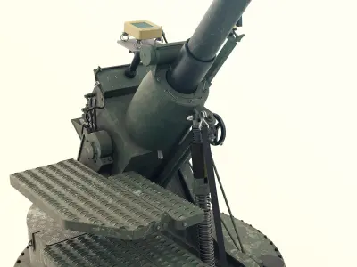RMS6L 120 Mortar System 3D model purchase