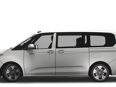 Volkswagen T7 Multivan TDI Long 2023 3D model