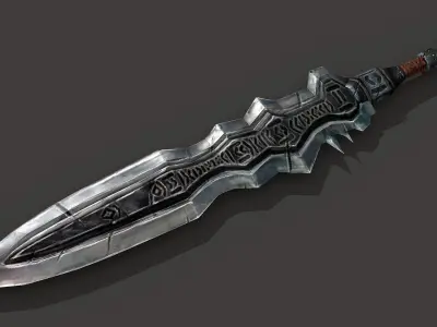Medieval Swords Pack 1 Low-poly 3D model
