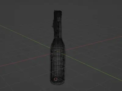 Molotov cocktail Free 3D model