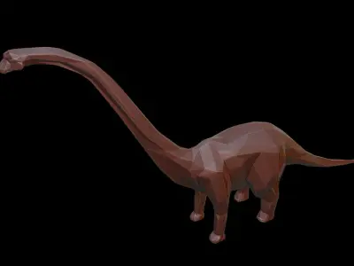 Diplodocus Miniature 3D print model