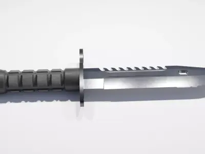 M9 Bayonet Free low-poly 3D model
