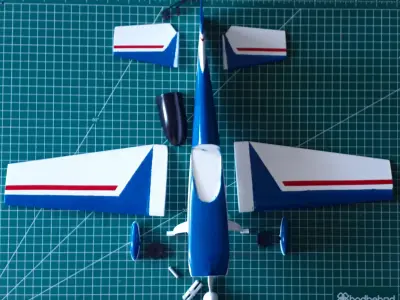 Extra EA-300 Scale Model 1-20 3D print model