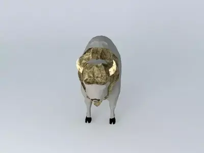 NORTH AMERICAN BISON 3D model