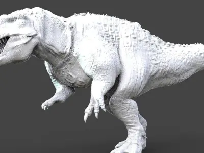 T Rex Sculpture 2 3D model