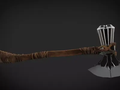 THOR AXE HOT Low-poly 3D model