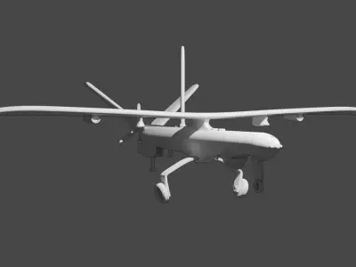 Hermes 450 ZIK 3D print model