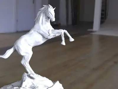 Horse model updated 3D model
