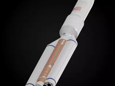 Andrews Space ETOS Rocket 3D model