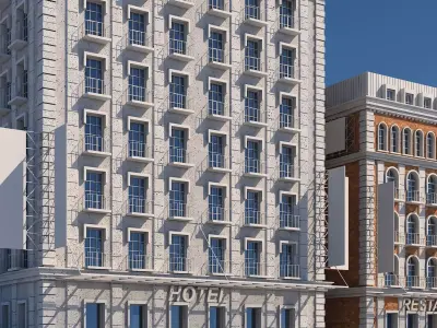 Commercial Buildings 104 3D model