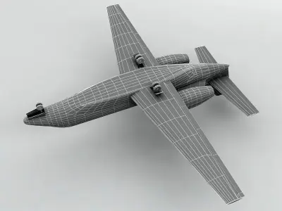  Cessna Citation Sovereign Aircraft Low-poly 3D model