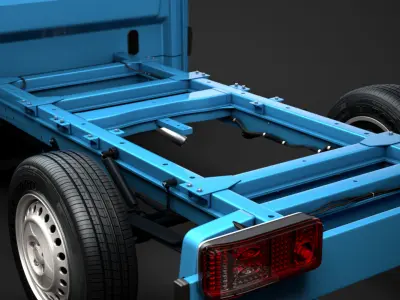 Freightliner Sprinter Chassis Single Cab L1 FWD 2020 3D model