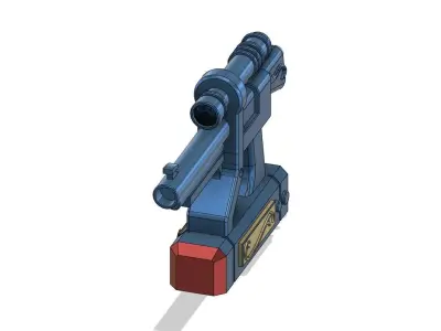 BRAVESTAR GUN 3D model