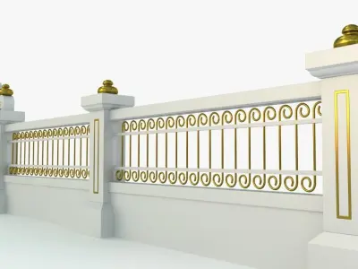 Pearly Gates of Heaven 3D model