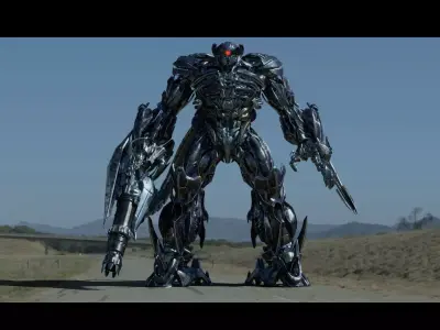 Rigged Transformers Shockwave 3d model 3D model