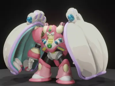 Shield Sheldon 3D model