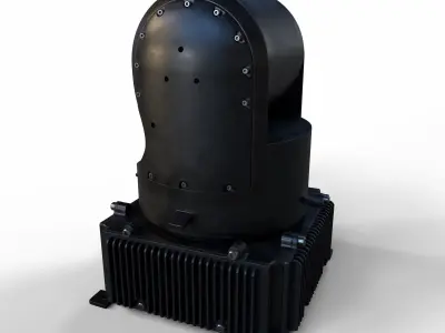 Advanced Threat Infrared Countermeasures ATIRCM System 3D model