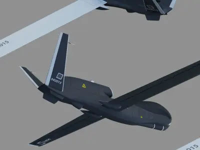 Global Hawk RQ-4A 3D model