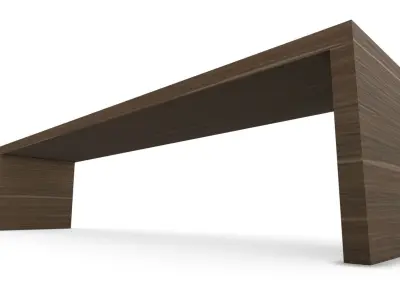 Work Bar Table SHC Quick Office LM Low-poly 3D model