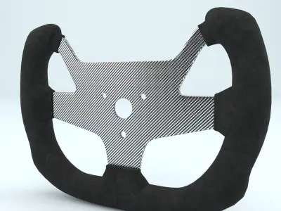 Steering Wheel Sparco F10AC 3D model