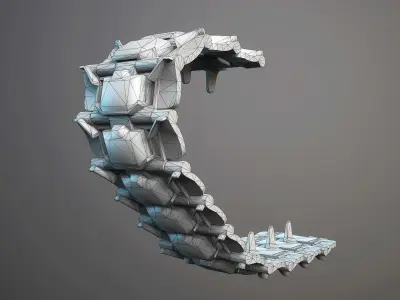 M113 APC Track Link T130 T130E1 3D-Models Set Low-poly 3D model