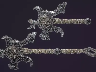 Brute poleaxe Free 3D model