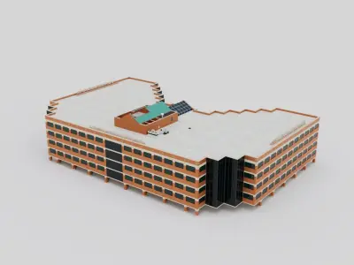 Brewery Park office complex 3D model
